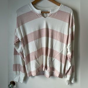 PJ Salvage striped long sleeve shirt